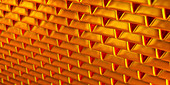 Gold bars, illustration