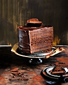 Six-Layer Chocolate Cake