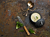 West country fennel apple soup
