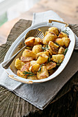 Parmesan-Kartoffeln mit Rosmarin