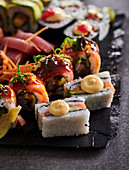 A sushi platter (Japan)