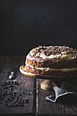Chocolate Chestnut Tiramisu Cake