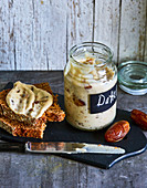 Ayurvedic sesame and date spread with cardamom