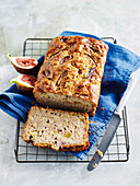 Fig and cinnamon loaf (gluten-free banana bread)