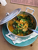 Seafood stew with rice and lobster (Portugal)
