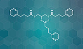 Glycerol phenylbutyrate urea cycle disorder drug molecule
