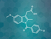 Indomethacin non-steroidal anti-inflammatory molecule