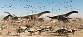 Morrison formation Serengeti, illustration