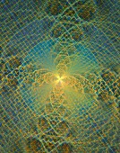 Quantum entanglement concept illustration