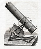 Foucault's telescope, illustration