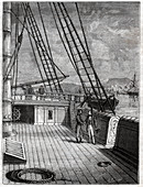 Samuel Morse, US inventor, illustration