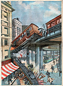 Metro crash, illustration
