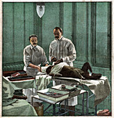 Surgeon Serge Voronoff, illustration