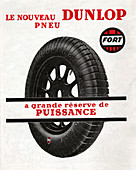 Dunlop tires, illustration