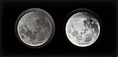 Full Moon stereoscopic images, 1850s