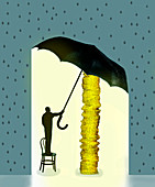 Insurance, conceptual illustration