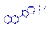Ezutromid Duchene muscular dystrophy drug molecule