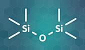 Hexamethyldisiloxane organosilicon solvent molecule