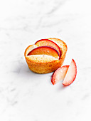 Plum friands