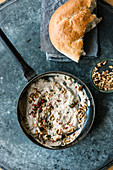 Spicy tahini sauce from Israel