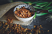 Muesli mix with dried fruits