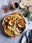 Apple and Brie Tart