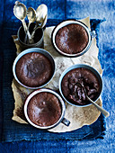 Hot Chocolate Puddings