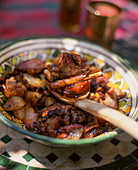 Spicy lamb and vegetable Tajine