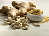 Ginger: fresh, dried and powdered