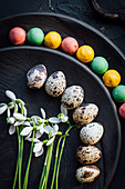 Easter eggs and candies