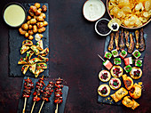 Festive entertaining fingerfood and canapés