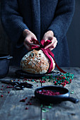 Lingonberry bread as present