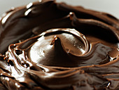 Chocolate cream (close-up)