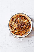 Spaghetti mit Fleischragout
