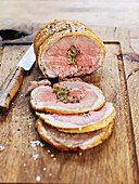 Saddle of lamb