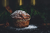 Speculos ginger biscuit muffins