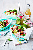 Mexican Slaw with Coriander and Lime Tempeh