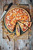 Berry almond Bakewell