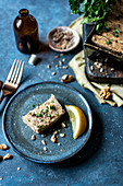 Vegetable pate with parsley