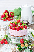 Erdbeer-Frischkäse-Kuchen