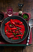 Spiced Beetroot And Carrot Curry