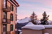Switzerland, Grisons, Davos: Hotel Schatzalp