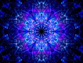 Kaleidoscope, abstract fractal illustration
