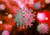 Coronavirus, illustration