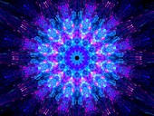 Kaleidoscope, abstract illustration