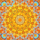 Kaleidoscope, abstract fractal illustration