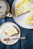 Raw lemon cheesecake (vegan)