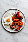 Tomatoes and Fried Egg