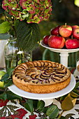Apple tart with sour apples