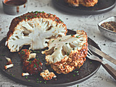 Smoked cauliflower